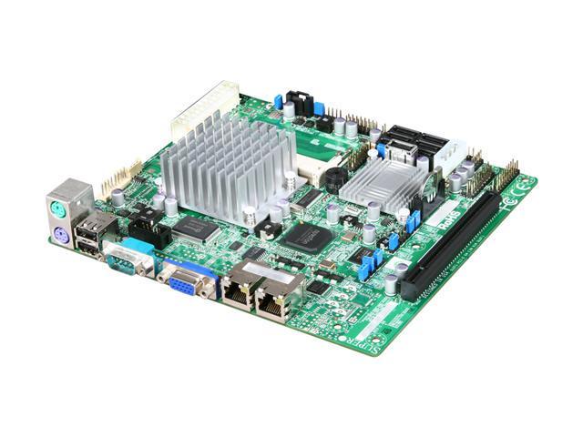 SUPERMICRO MBD-X7SPE-HF-D525-O Proprietary Server Motherboard DDR3 800MHz, unbuffered, non-ECC, 1.5V only