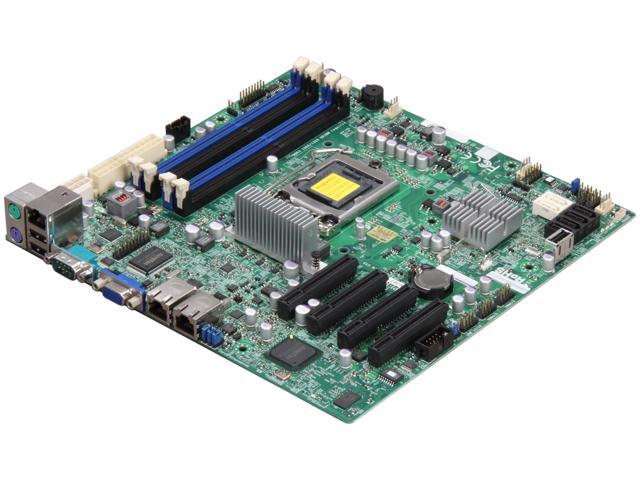 SUPERMICRO MBD-X9SCM-F-O LGA 1155 Intel C204 Micro ATX Intel Xeon E3 Server  Motherboard