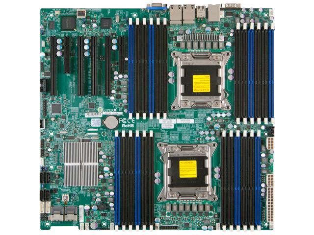 SUPERMICRO MBD-X9DRI-LN4F+-B Enhanced Extended ATX Server Motherboard Dual LGA 2011 Intel C602 DDR3 1600/1333/1066/800