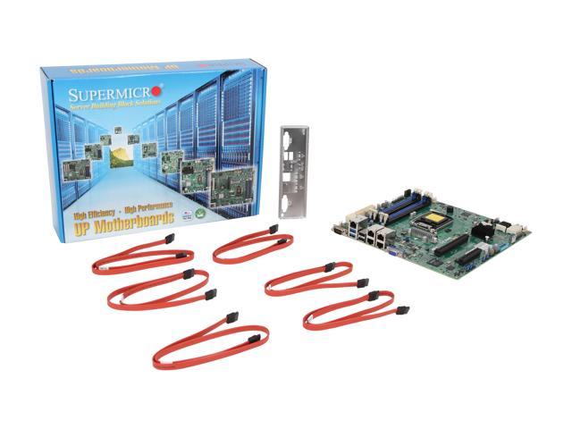 SUPERMICRO MBD-X10SLM+LN4F-O Micro ATX Server Motherboard - Newegg.com