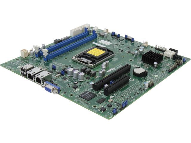 SUPERMICRO MBD-X10SLL-S-O uATX Server Motherboard LGA 1150 Intel C222 DDR3 1600