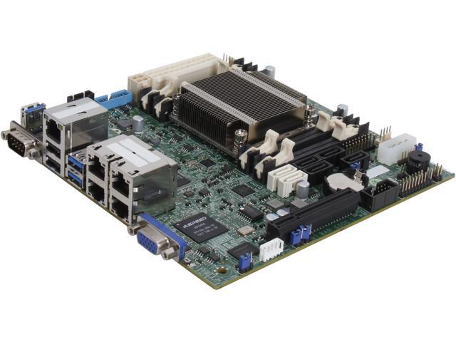 SUPERMICRO MBD-A1SAi-2750F-O Mini ITX Server Motherboard with Intel Atom C2750 FCBGA1283