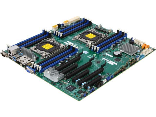 SUPERMICRO MBD-X10DRI-T-O Extended ATX Xeon Server Motherboard Dual LGA 2011-3 Intel C612(EOL)
