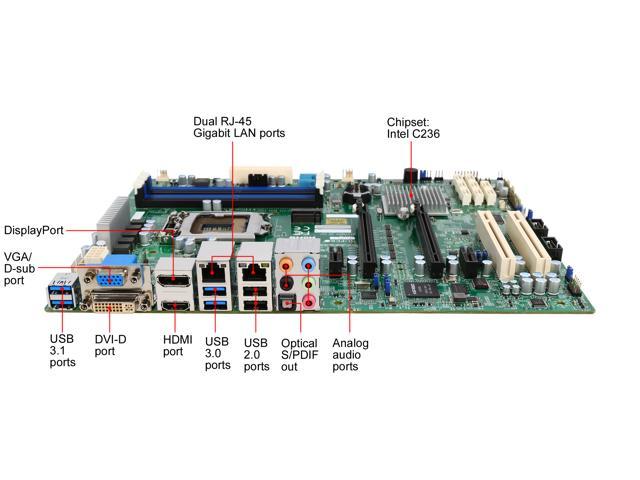 SUPERMICRO MBD-X11SAE-F-O ATX Server Motherboard - Newegg.com