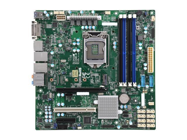 スーパーマイクロ Supermicro マザーボード マイクロATX DDR4 LGA 1151