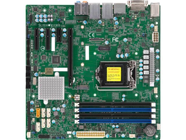 SUPERMICRO MBD-X11SCQ-O uATX Intel Motherboard