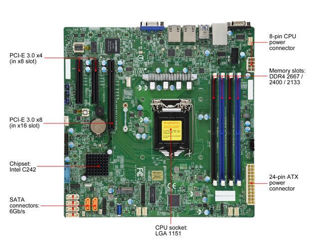 オックスフォードブルー 特別価格Supermicro MBD-X9SCL-F-O Carte m