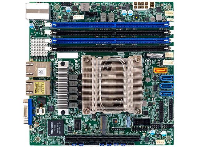 SUPERMICRO MBD-M11SDV-8C-LN4F-B Mini ITX Server Motherboard