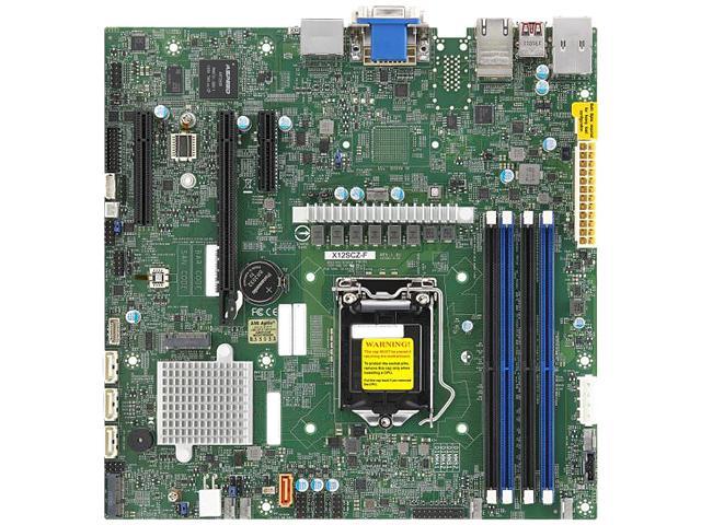 SUPERMICRO MBD-X12SCZ-QF-O Micro ATX Server Motherboard - Newegg.ca