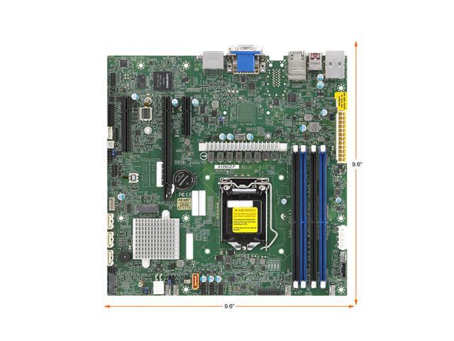 SUPERMICRO MBD-X12SCZ-QF-O Micro ATX Server Motherboard - Newegg.ca