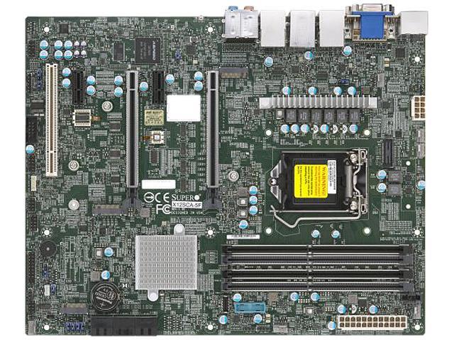 SUPERMICRO MBD-X12SCA-5F-O ATX Workstation Motherboard LGA 1200