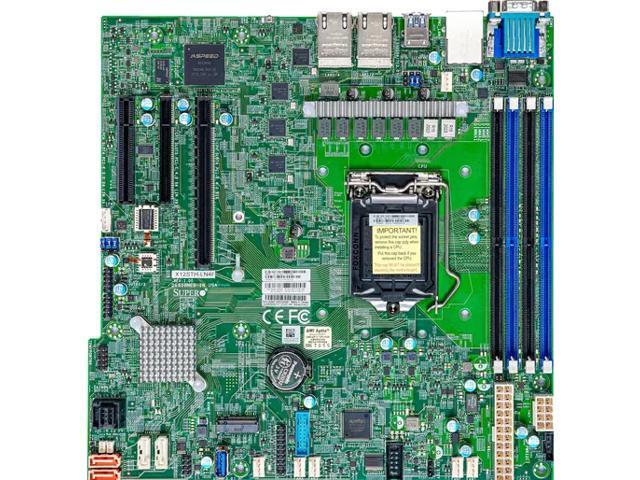 SUPERMICRO MBD-X12STH-LN4F-O Micro ATX Workstation Motherboard LGA 1200 Intel C256