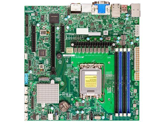 Supermicro Motherboard MBD-X13SAZ-F，Micro ATX，Alder Lake-S