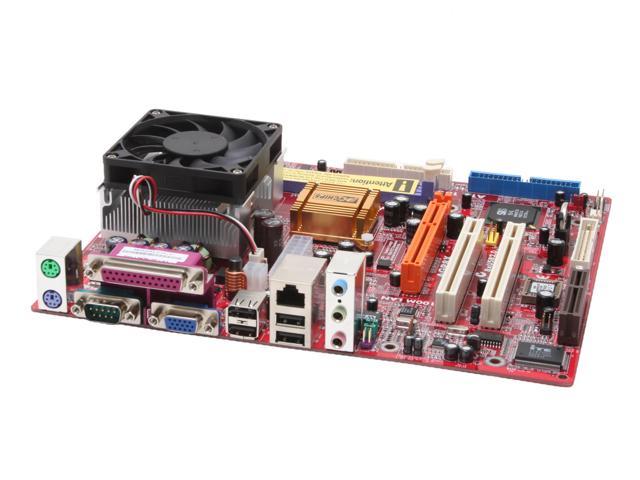 PC CHIPS M863G V5.1C w/XP3100 AMD Athlon XP-M 3100+ A (462) SiS 741GX Micro ATX