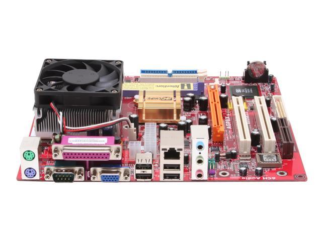 PC CHIPS M863G (V7.1C) AMD Geode NX Processor 1750 SiS 741GX Micro ATX