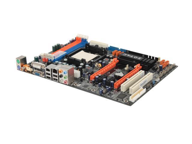 ZOTAC NF750A-A-E AM2+/AM2 NVIDIA nForce 750a SLI HDMI ATX AMD Motherboard
