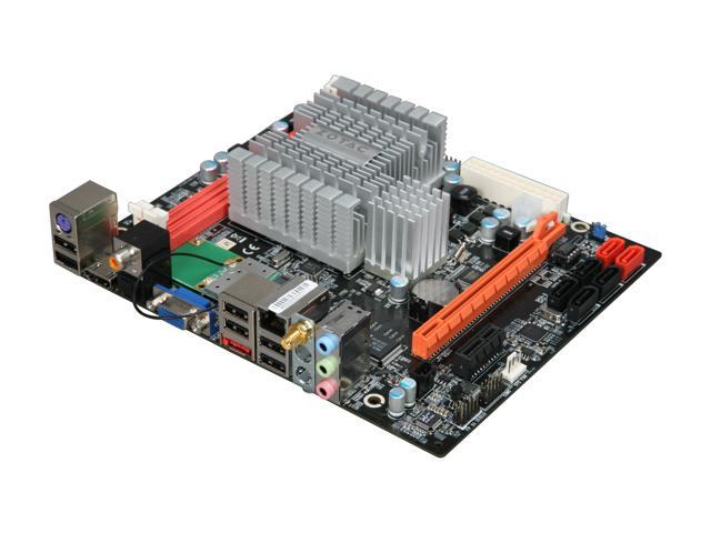 ZOTAC NM10-B-E Intel Atom D510 (1.66GHz, Dual-Core) Intel NM10 Mini DTX Motherboard / CPU Combo