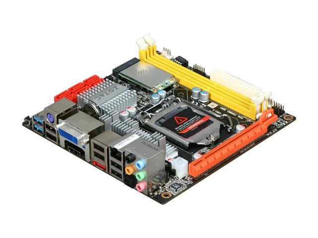 ZOTAC H55ITX-C-E LGA 1156 Intel H55 HDMI USB 3.0 Mini ITX Intel Motherboard