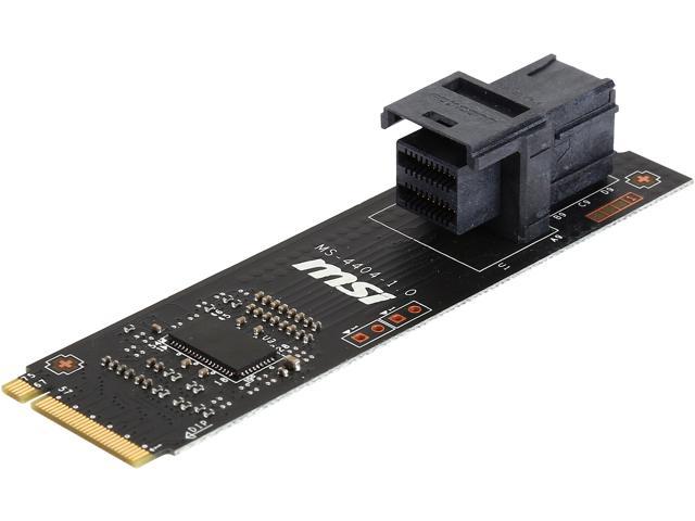 MSI Model Turbo U.2 Host Card Accessory - Motherboard