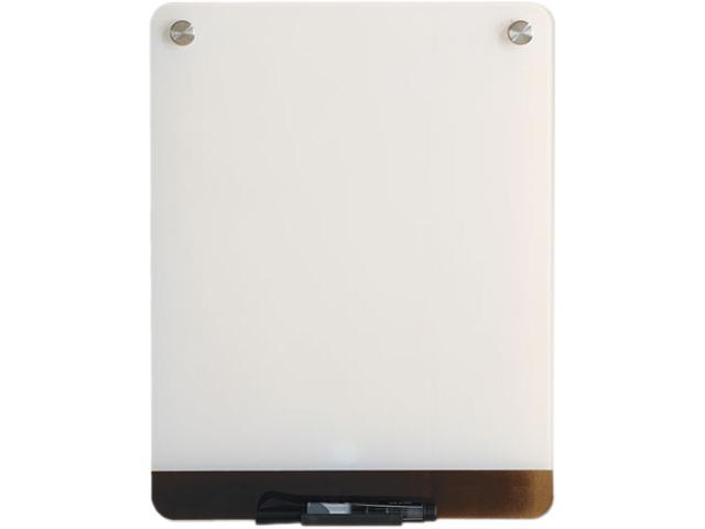 Iceberg Clarity Glass Personal Dry Erase Boards Ultra White Backing 12 X 16