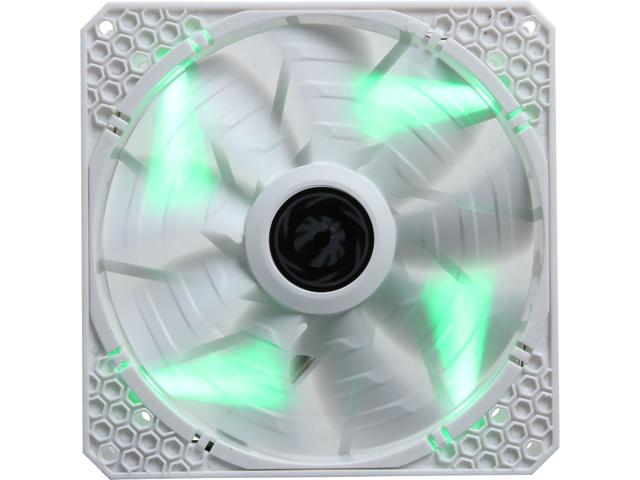 BitFenix Spectre PRO ALL WHITE Green LED 140mm Case Fan