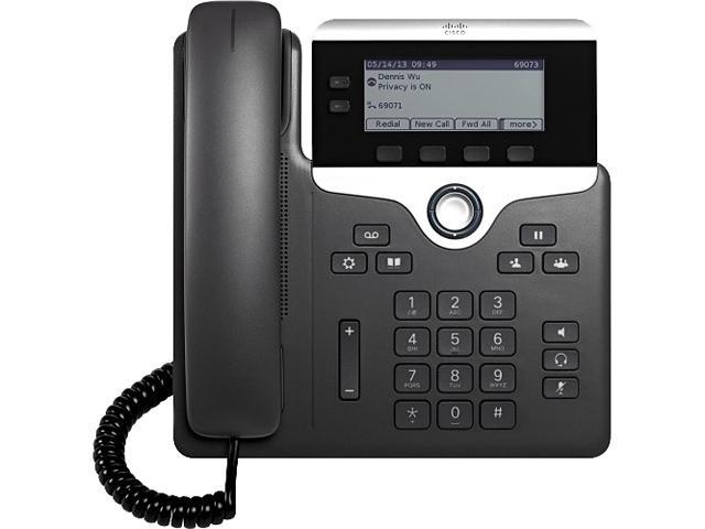 Cisco 7821 IP Phone - Wall Mountable - 2 x Total Line - VoIP - Caller ID - SpeakerphoneEnhanced - 1