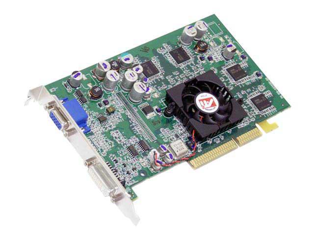 ATI 100505066 FireGL 9600 128MB 128-bit DDR AGP 4X/8X Workstation Video Card