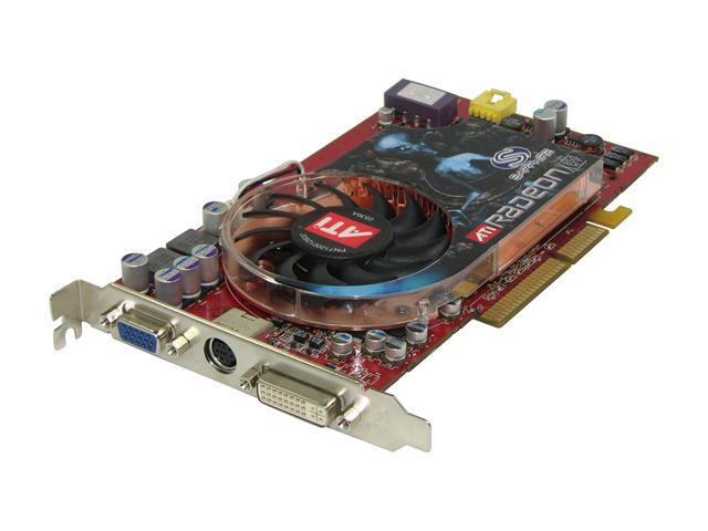 SAPPHIRE Radeon X850XT 256MB GDDR3 AGP 4X/8X VIVO Video Card 100113SR-RD