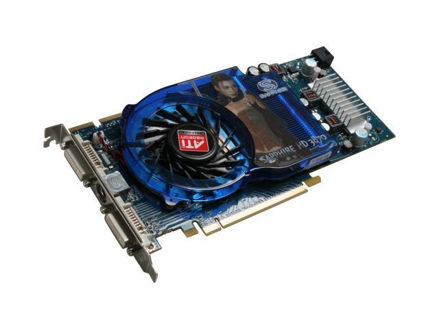 SAPPHIRE Radeon HD 3870 512MB GDDR4 PCI Express 2.0 x16 CrossFireX Support Video Card 100225L