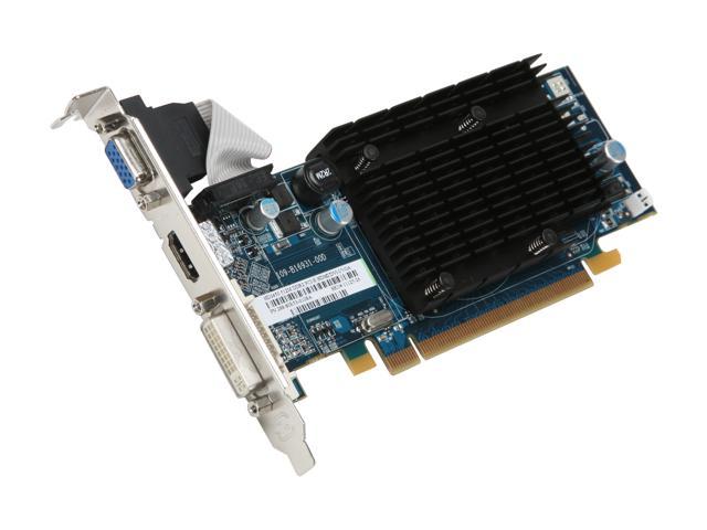 SAPPHIRE Radeon HD 3450 512MB GDDR2 PCI Express 2.0 x16 CrossFireX Support Video Card 100234HDMI