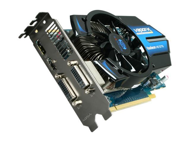 SAPPHIRE Vapor-X Radeon HD 5770 1GB GDDR5 PCI Express 2.0 x16 CrossFireX Support Video Card 100283VXL