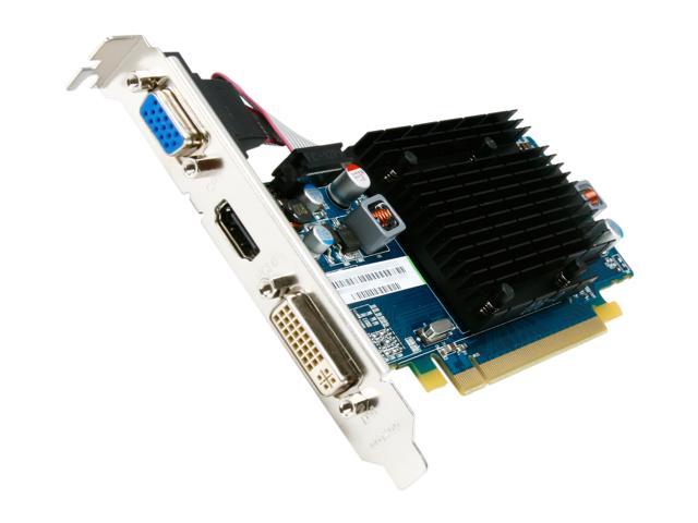 SAPPHIRE Radeon HD 5450 (Cedar) 512MB DDR2 PCI Express 2.1 x16 CrossFireX Support Video Card 100291L