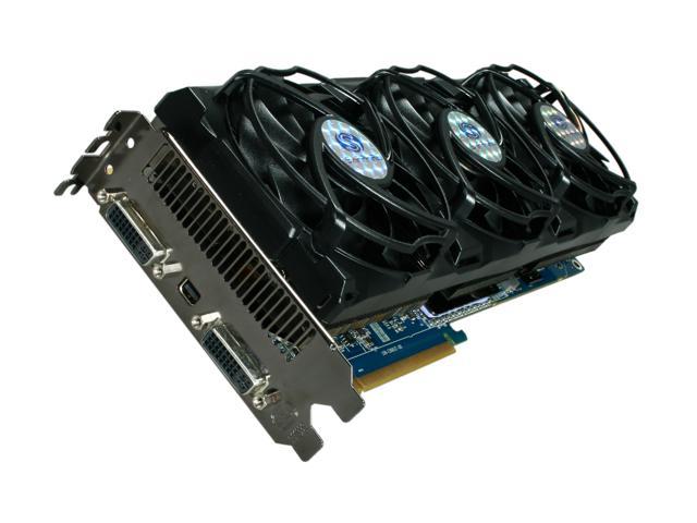 SAPPHIRE Radeon HD 5970 (Hemlock) 4GB GDDR5 PCI Express 2.1 x16 CrossFireX Support Video Card w/ Eyefinity 100280-4GSR
