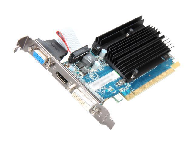 SAPPHIRE Radeon HD 6450 1GB 64-bit DDR3 PCI Express 2.1 x16 HDCP Ready  Video Card ( 100322L)