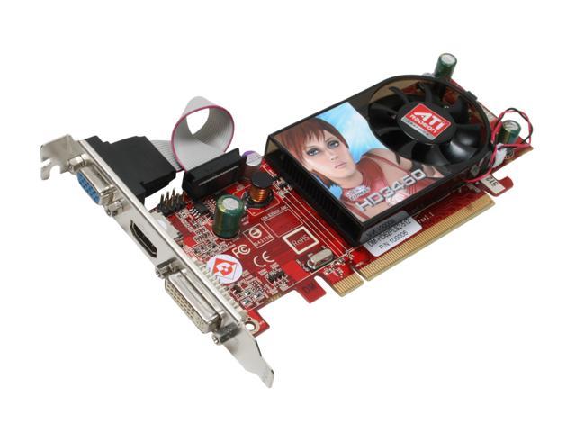 DIAMOND Radeon HD 3450 512MB GDDR2 PCI Express 2.0 x16 Low Profile Ready Video Card 3450PE512SB