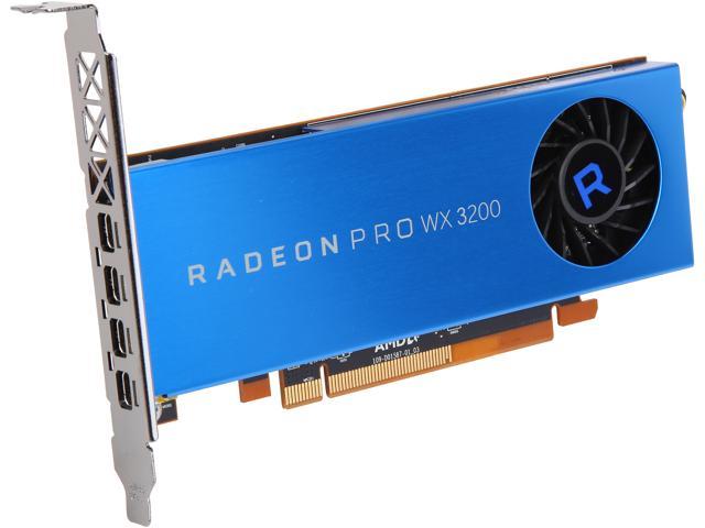 AMD Radeon Pro WX 3200 100-506115 4GB 128-bit GDDR5 PCIe 3.0 x16