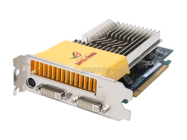 ASUS GeForce 8600 GT 512MB GDDR3 PCI Express x16 SLI Support Super Silent Video Card EN8600GT SILENT/HTDP/512M