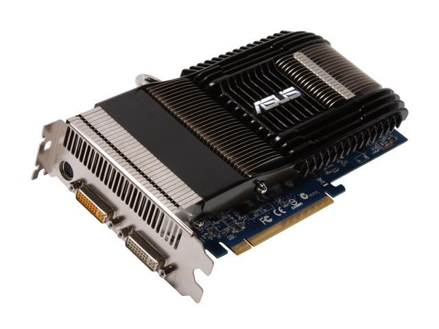 ASUS GeForce 9600 GT 512MB GDDR3 PCI Express 2.0 x16 SLI Support Video Card EN9600GT silent/HTDI/512M