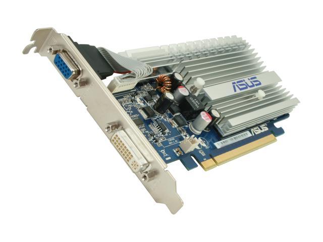ASUS GeForce 8400 GS 512MB DDR2 PCI Express 2.0 x16 Video Card EN8400GS Silent/P/512M