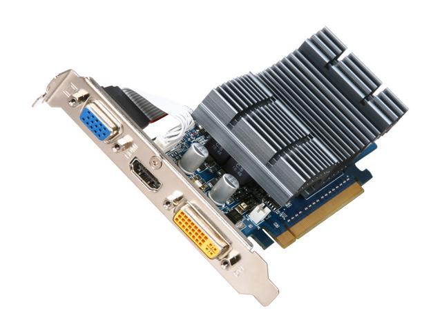 ASUS GeForce 8400 GS 512MB DDR2 PCI Express 2.0 x16 Low Profile Ready Video Card EN8400GS SILENT/DI/512MD2(LP)