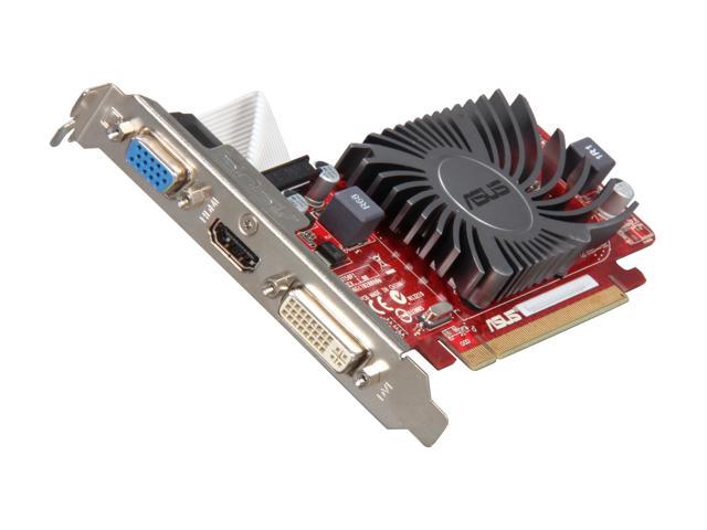 ASUS Radeon HD 5450 512MB DDR3 PCI Express 2.1 x16 Low Profile Ready Video Card EAH5450 SILENT/DI/512MD3(LP)