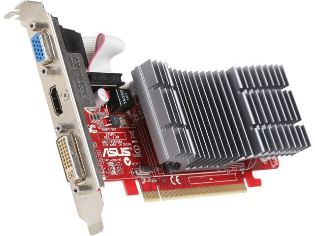 ASUS Radeon HD 4350 512MB GDDR2 PCI Express 2.0 x16 Low Profile Ready Video Card EAH4350 SILENT/DI/512MD2(LP)