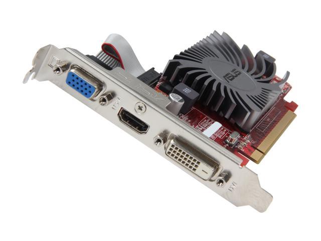 ASUS Radeon HD 6450 2GB DDR3 PCI Express 2.1 Low Profile Video Card HD6450-SL-2GD3-L