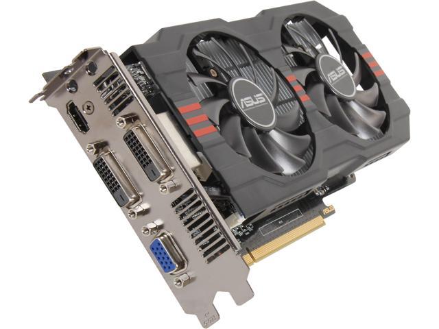 ASUS GeForce GTX 650 Ti 2GB GDDR5 PCI Express 3.0 x16 Video Card GTX650TI-OC-2GD5