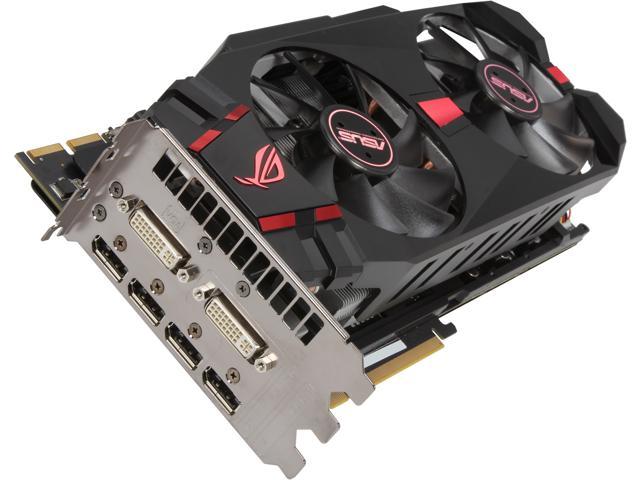 ASUS Radeon R9 280X 3GB GDDR5 PCI Express 3.0 x16 CrossFireX Support Video Card MATRIX-R9280X-P-3GD5