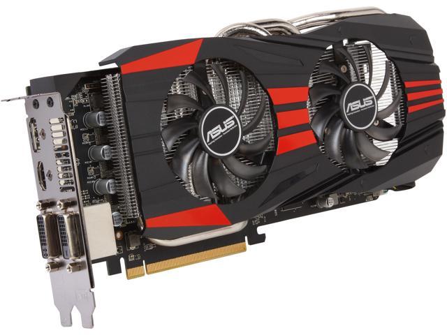 ASUS DirectCU II Radeon R9 270X 4GB GDDR5 PCI Express 3.0 CrossFireX  Support Video Card R9270X-DC2T-4GD5