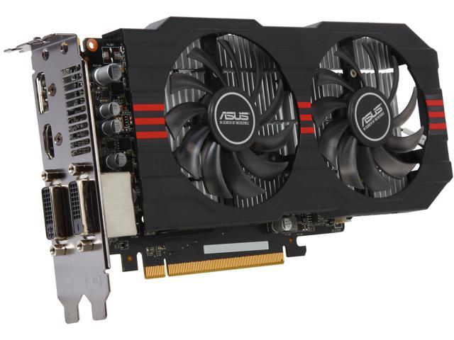 ASUS Radeon R7 260X 2GB GDDR5 PCI Express 3.0 CrossFireX Support Video Card R7260X-OC-2GD5