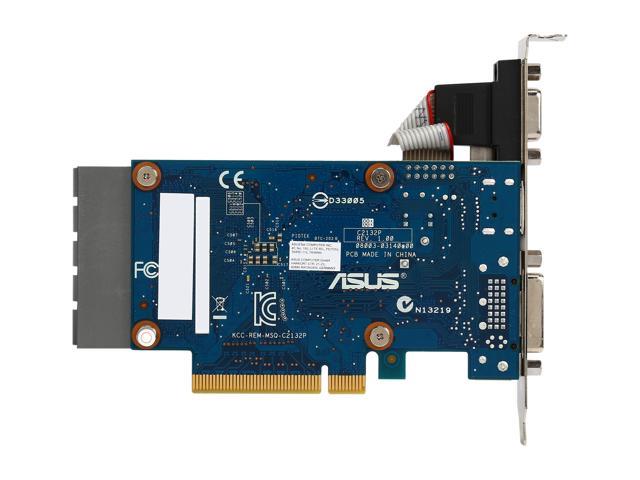 GT720-1GD3-CSM  Asus NVIDIA GeForce GT 720 1GB GDDR3 VGA/DVI/HDMI Low  Profile PCI-Express Video Card