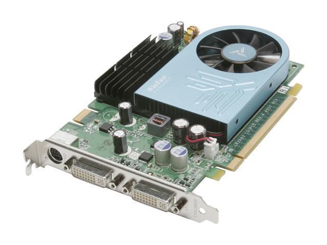 Leadtek GeForce 8600 GT 256MB GDDR2 PCI Express x16 SLI Support Video Card PX8600GT TDH GDDR2