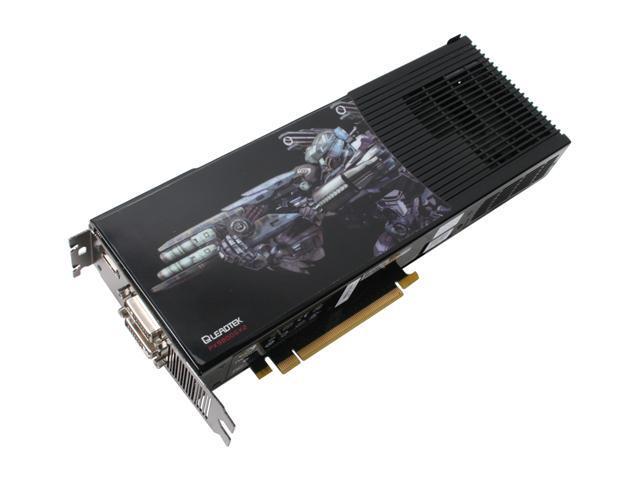 Leadtek GeForce 9800 GX2 1GB GDDR3 PCI Express 2.0 x16 SLI Support Video Card PX9800GX2